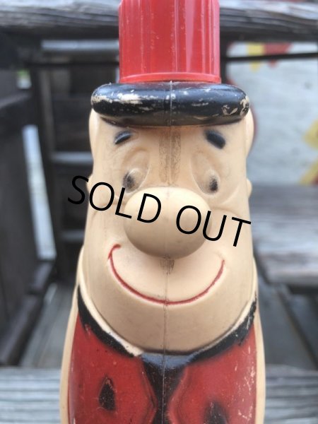 画像7: Vintage Bubble Bath Soaky Bottle The Flintstones Fred (B184) (7)