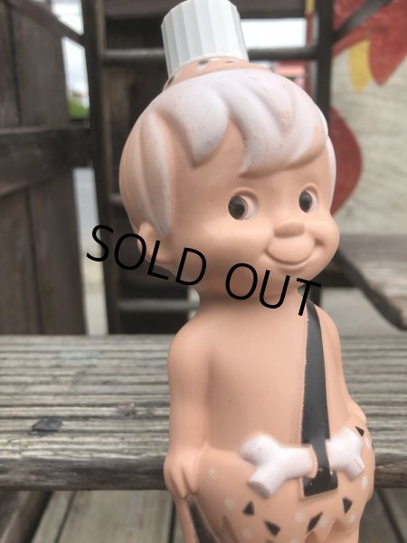 画像6: Vintage Bubble Bath Soaky Bottle The Flintstones Bamm-Bamm (B183) (6)