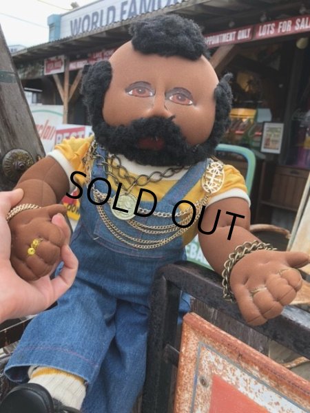 画像9: 80s Vintage MR.T Cabbage Patch Style Soft Sculpture Doll (B194) (9)