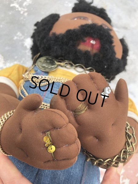 画像5: 80s Vintage MR.T Cabbage Patch Style Soft Sculpture Doll (B194) (5)