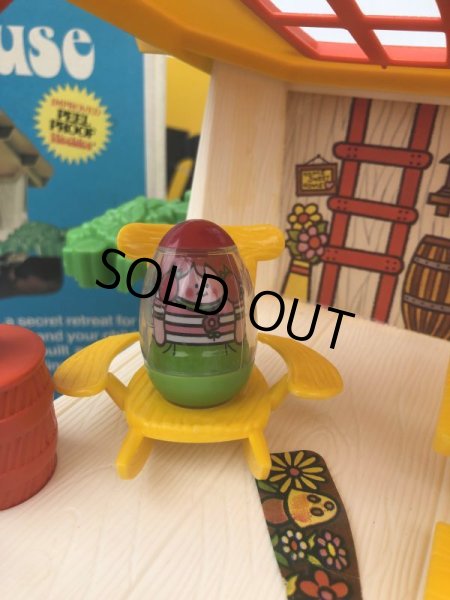 画像7: 70s Vintage Hasbro Romper Room Weebles Tree House (B197) (7)