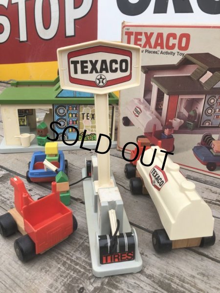 画像11: 70s Vintage Playskool Texaco Gas Station (B198) (11)