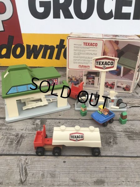 画像3: 70s Vintage Playskool Texaco Gas Station (B198) (3)