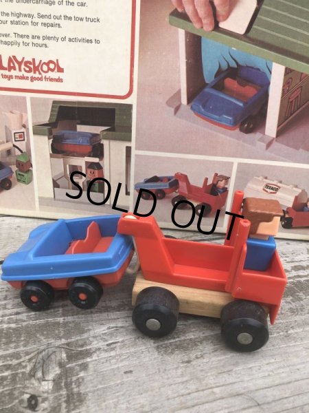 画像8: 70s Vintage Playskool Texaco Gas Station (B198) (8)