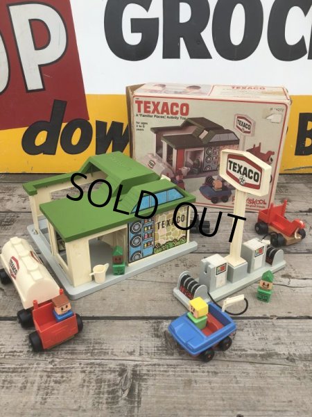 画像4: 70s Vintage Playskool Texaco Gas Station (B198) (4)