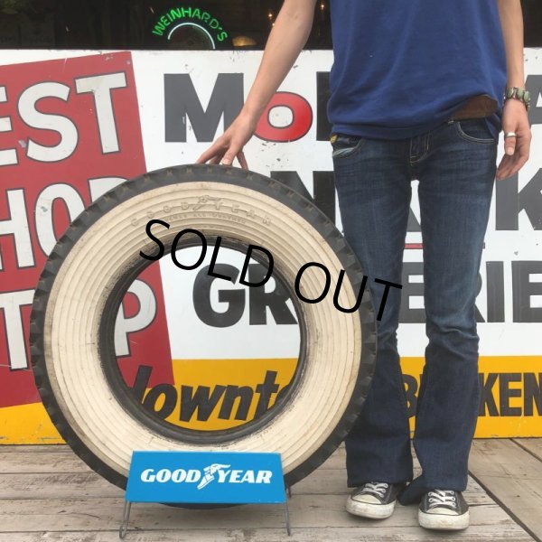 画像14: Vintage Goodyear Store Display Tire & Stand (B199) (14)