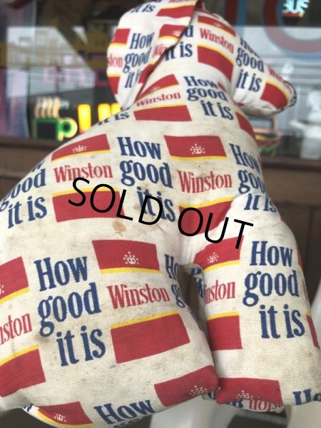 画像7: Vintage Winston How good iT is Dog Pillow Doll (B203) (7)