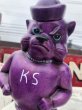 画像7: Vintage KSU Wildcats Purple Power Statue (B205) (7)