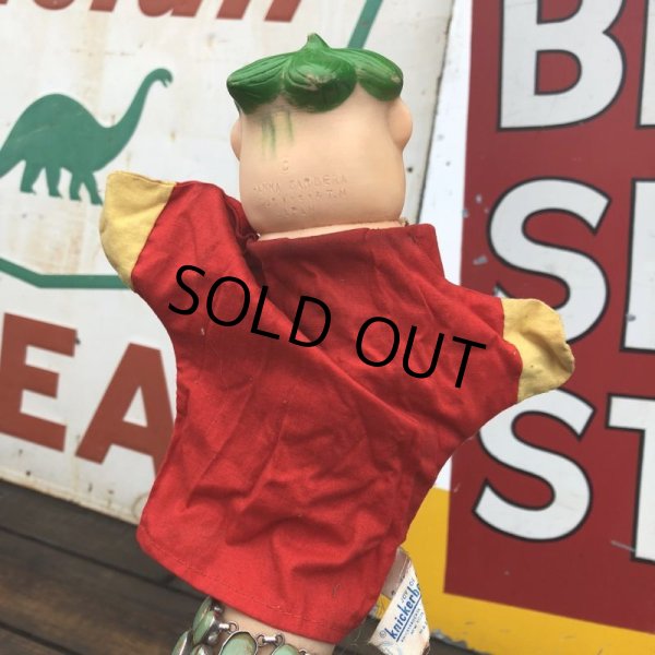 画像2: 60s Vintage Hand Puppet Barney (B207) (2)