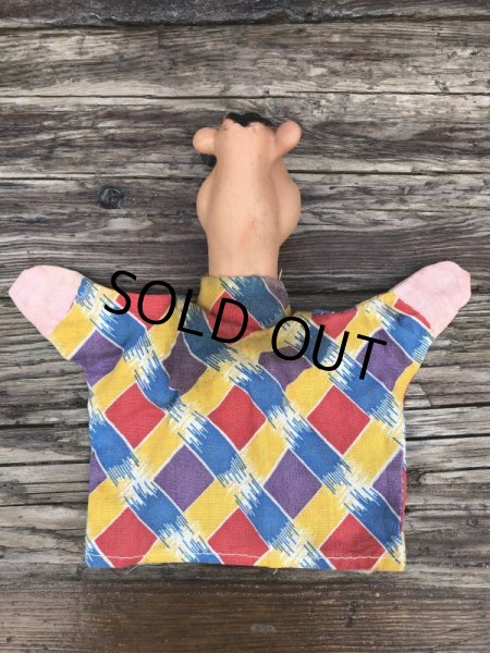 画像6: Vintage Hand Puppet Barny Bear Googly Eyed (B211) (6)