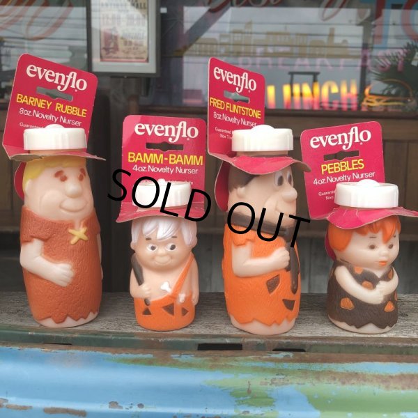 画像11: Vintage Flintstones Evenflo Nursers Baby Bottle Set (B219) (11)