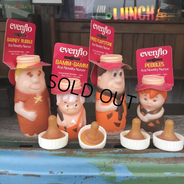 画像12: Vintage Flintstones Evenflo Nursers Baby Bottle Set (B219) (12)