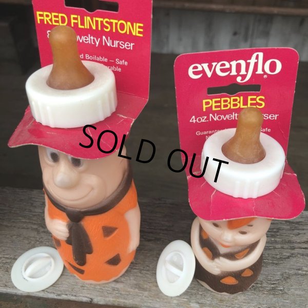画像8: Vintage Flintstones Evenflo Nursers Baby Bottle Set (B219) (8)