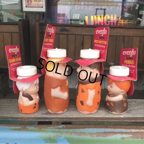 画像4: Vintage Flintstones Evenflo Nursers Baby Bottle Set (B219) (4)
