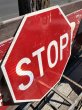 画像3: Vintage Road Sign STOP (B249)  (3)