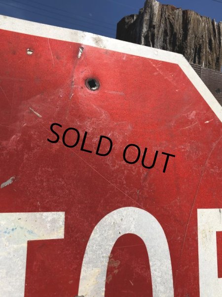 画像5: Vintage Road Sign STOP (B250)  (5)