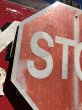 画像7: Vintage Road Sign STOP (B247)  (7)