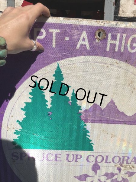 画像6: Vintage Road Sign COLORADO (B235)  (6)