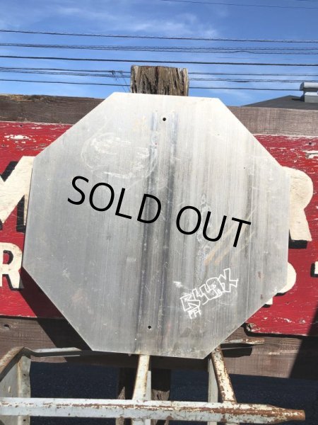 画像8: Vintage Road Sign STOP (B251)  (8)