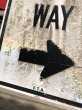 画像5: Vintage Road Sign ONE WAY (B234)  (5)