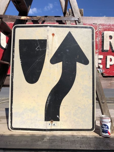 画像1: Vintage Road Sign (B230)  (1)