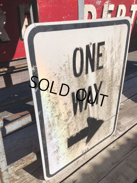 画像3: Vintage Road Sign ONE WAY (B234)  (3)
