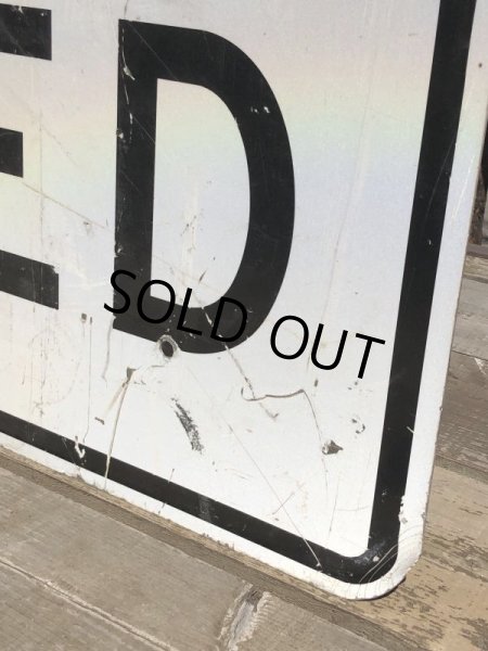 画像5: Vintage Road Sign TRAIL CLOSED (B244)  (5)