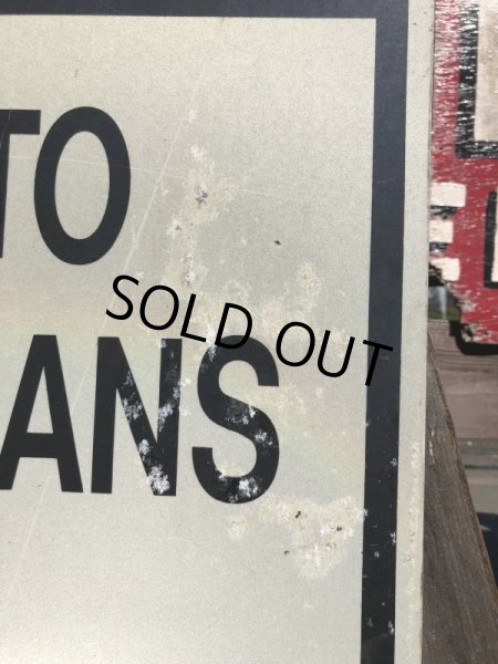 画像4: Vintage Road Sign STATE LAW  (B231)  (4)