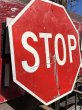 画像6: Vintage Road Sign STOP (B250)  (6)
