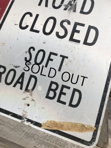 画像3: Vintage Road Sign ROAD CLOSED... (B220)  (3)
