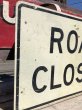 画像9: Vintage Road Sign ROAD CLOSED (B245)  (9)