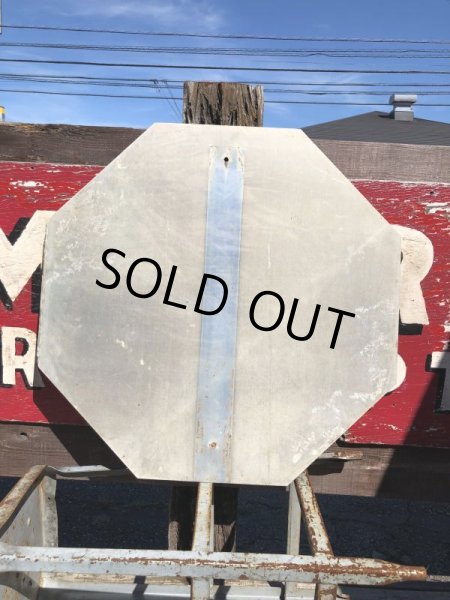 画像8: Vintage Road Sign STOP (B247)  (8)