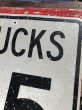 画像5: Vintage Road Sign TRUCKS 55  (B232)  (5)