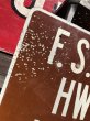 画像4: Vintage Road Sign F.S. RD 40 (B236)  (4)