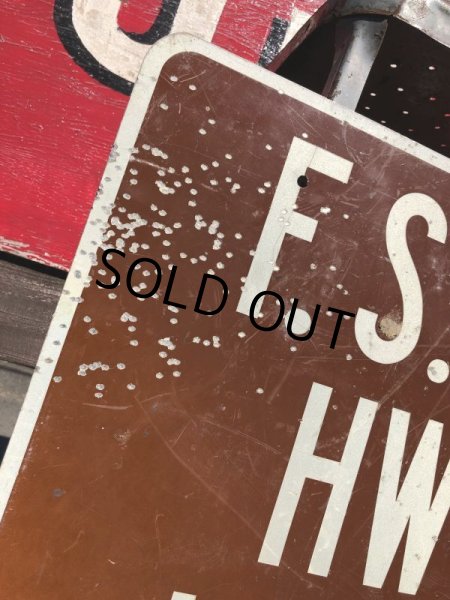 画像4: Vintage Road Sign F.S. RD 40 (B236)  (4)