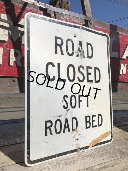 画像4: Vintage Road Sign ROAD CLOSED... (B220)  (4)