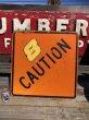 画像7: Vintage Road Sign CAUTION (B246)  (7)