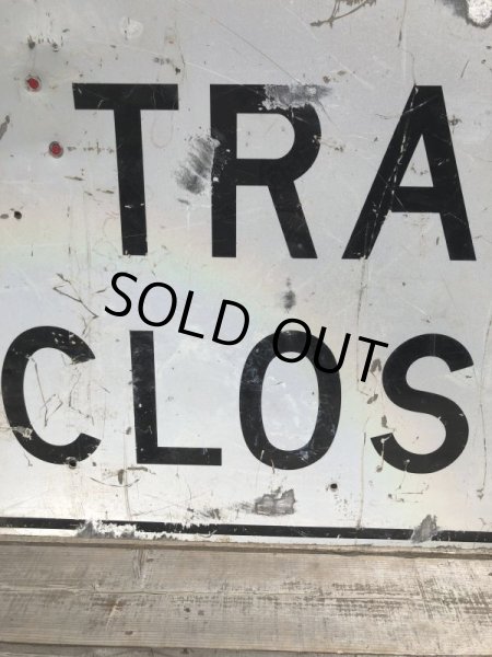 画像8: Vintage Road Sign TRAIL CLOSED (B244)  (8)