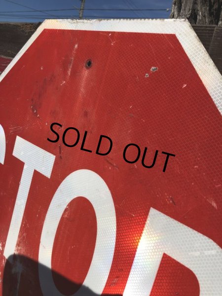 画像6: Vintage Road Sign STOP (B248)  (6)