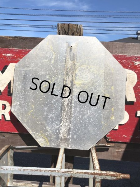 画像8: Vintage Road Sign STOP (B249)  (8)
