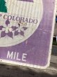 画像4: Vintage Road Sign COLORADO (B235)  (4)