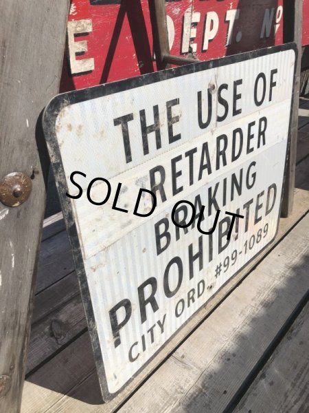 画像3: Vintage Road Sign THE USE OF... (B226)  (3)