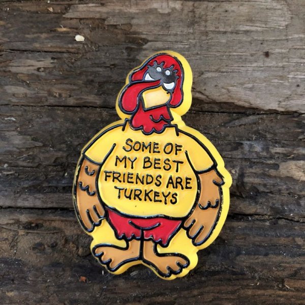 画像2: Vintage Badge Turkeys (B251) (2)