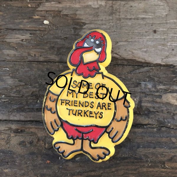 画像2: Vintage Badge Turkeys (B251) (2)