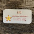 画像2: Vintage Name Badge Carl’s Jr. (B256) (2)