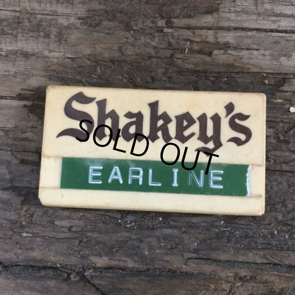 画像2: Vintage Name Badge Shakey's (B252) (2)