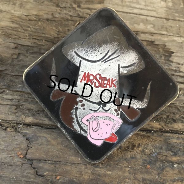 画像2: Vintage Badge MR. STEAK (B248) (2)