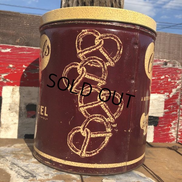 画像6: Vintage Tin Can Charles Pretzels (B259) (6)
