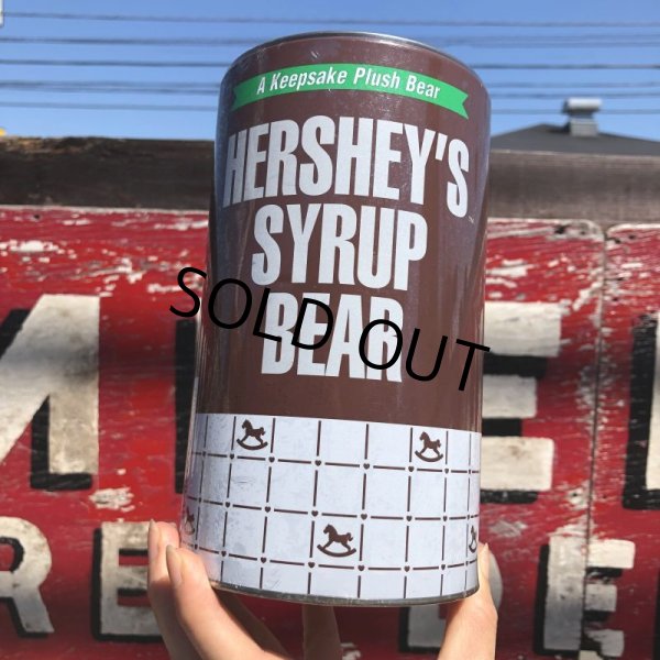 画像9: Vintage Tin Can HORSMAN Hershey's Syrup Bear (B279) (9)
