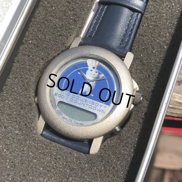 画像4: Vintage Tin Can The Doughboy 2000 Countdown Watch (B272) (4)